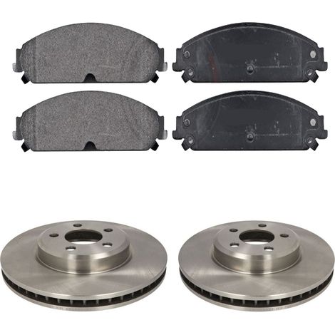 KIT FRENI ANTERIORI compatibile con CHRYSLER 300C (LX,LE) - DISCHI + PASTIGLIE OEM: FDB4078 / 17809 , 17903 , 17905 /SOSTITUZIONE DIRETTA/BASSA POLVERE/SILENZIOSO