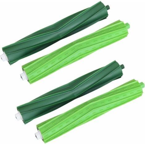 Accessoires de Brosse pour iRobot Roomba i7 i7 Plus i3 i3+ i4 i4+ i6 i6+ i8 i8+ j7 j7+ E5 E6 E7 Aspirateur, Pièces de Rechange Cassette de Brosse pour Roomba i7 avec 4 Brosses en Caoutchouc,DEBUNS (1/5)