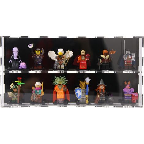 Box für 12 LEGO-Minifiguren, schützt vor Staub und UV-Strahlung, Minifigur (1/5)