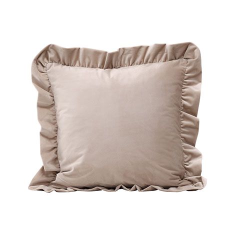 Hailey taie d'oreiller 50x50cm beige. (1/5)