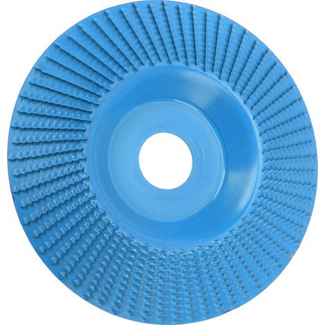 125 mm verschleißfeste Wolframkarbid-Schleifscheibe für Schleifmaschinen, Holzbearbeitung, blau, Schleifscheibe (1/5)