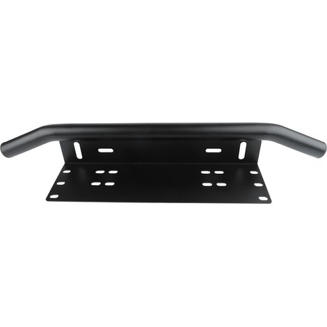 Bande lumineuse pour plaque d'immatriculation, alliage d'aluminium noir, 60x12x9cm, support de base pour phare de travail, convient aux véhicules tout-terrain. (1/5)