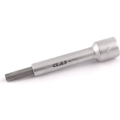 Douille embout torx T50 L.123mm 1/2" CrV - SA 1176 - CLAS Equipements