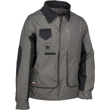 Profi Arbeitsjacke Cofra BRUXELLES, 100% Baumwolle anthrazit 48 (1/5)