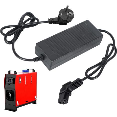 Bloc d'alimentation diesel 12 V, adaptateur secteur 230 V vers 12 V pour chauffage à air diesel tout-en-un 5 kW 8 kW, convertisseur de tension pour camion, camionnette, camping-car (1/5)