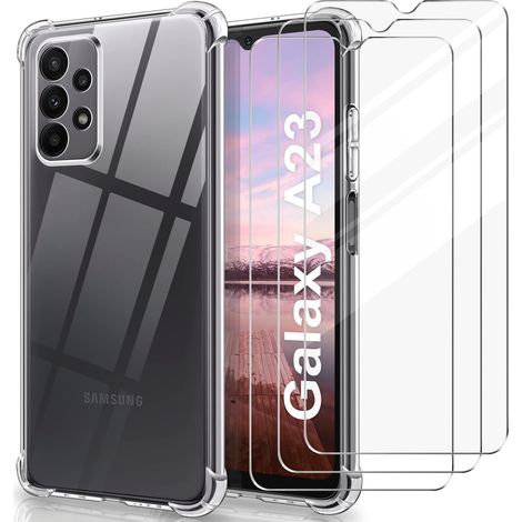 CUSTODIA PER SAMSUNG GALAXY A23 5G/4G COVER POSTERIORE + 3 VETRO TEMPERATO (1/5)