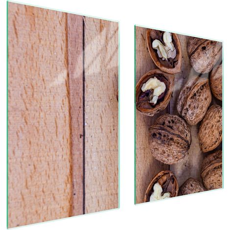 PIASTRA PROTETTIVA IN VETRO PER CUCINA 65x52 DADI (1/5)