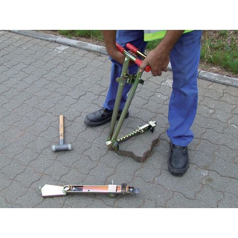 Pince à décoffrer Probst – Greifbereich 90-330 mm – Pour extraction de pierres – Galvanisé – 4 kg