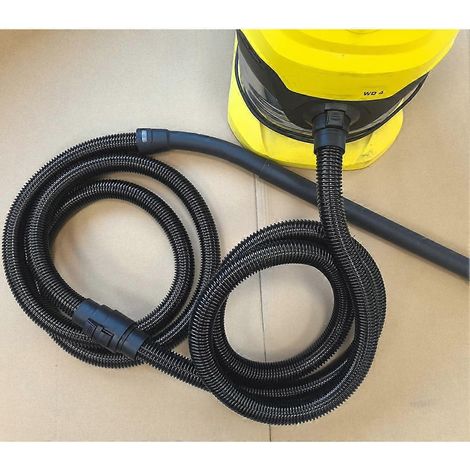 Tuyau d'extension de 2,5 m pour aspirateurs Karcher NT20/30/WD1 WD2 WD3 WD4 WD5 WD6, tuyau d'aspiration flexible, référence 2.863-305.0 (1/5)