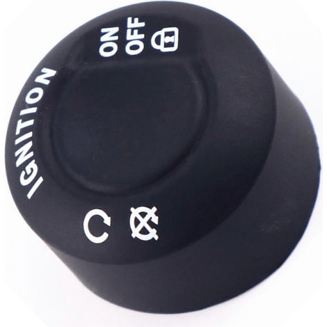 Tapas para botones de arranque y parada con una llave para motor de motocicleta, cubierta para interruptor de arranque con una llave, accesorios para motocicleta, fácil instalación, color negro. (1/5)