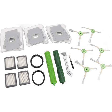 Balais latéraux principaux, sac à poussière, filtres et roues pour aspirateur robot Roomba I7, I6, I8, I3 Plus, E5, E7 (1/5)