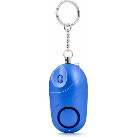 Sirène Alarme personnelle Alarme de sécurité personnelle Porte-clés d'alarme avec la lumière LED, Alarme de sécurité Auto-défense d'urgence Mini sirène pour Femmes Enfants et Marcheurs de Nuit (1/4)