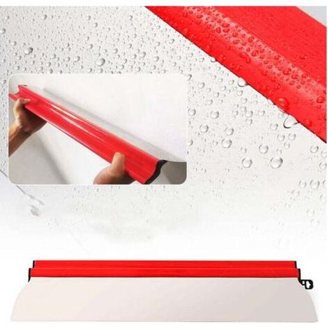 Lame à lisser, 40 cm couteau a enduire,Grattoir à Cloisons Sèches Professionnel, Outil Spatule de Revêtement en Acier Inoxydable avec pour Le Lissage et La Finition du Revêtement de Béton (1/5)