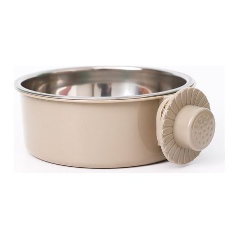 Futter und Wassernapf für den Hundekäfig Hängender Futter und Wassernapf aus Edelstahl für den Käfig Abnehmbarer Futter und Wassernapf Geeignet (1/5)