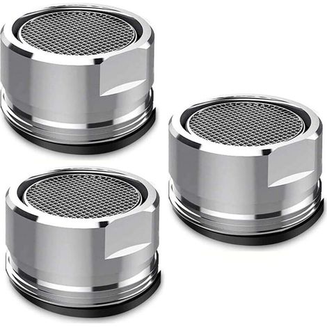 Aérateur de robinet 24 mm, buse de robinet de cuisine, filtre de robinet, robinet de salle de bain (lot de 3) (1/5)
