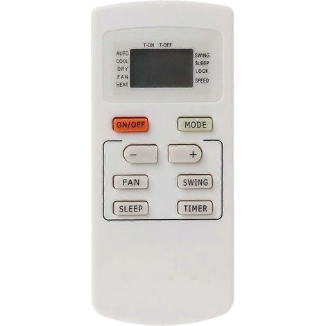 Télécommande universelle pour climatiseur Gree modèles YX1F, Yx1f5f, Yx1f1-5 (1/5)