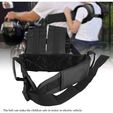 Ceinture de sécurité réglable pour enfants, moto, vélo électrique, etc. (1/5)
