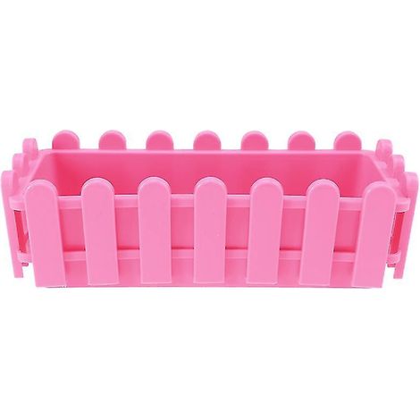 1 pot de fleurs à double couche pour clôture (1/3)