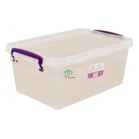 Contenitore in plastica trasparente multiuso 10 litri