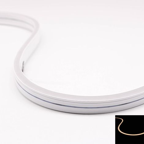 Neon Mini 24V LED Streifen 5M 12W/m 120LED/m 6mm - Lichtfarbe: Neutralweiß 4000K - Schutzart: IP66 (1/5)