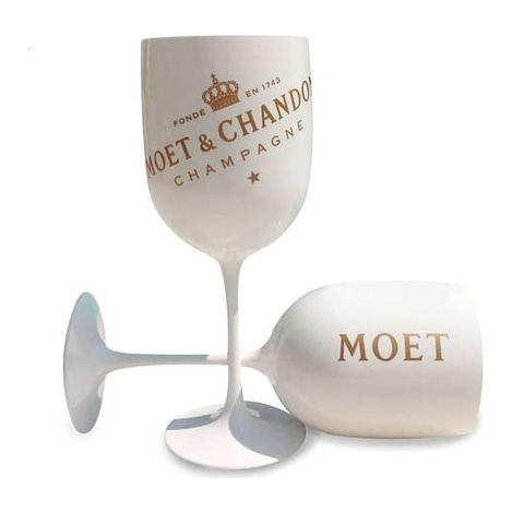 Coupe à champagne en plastique pour Moet, verre à cocktail, flûte à vin blanc et champagne, gobelet élégant, lot de 6, idéal fête, résistant et réutilisable.