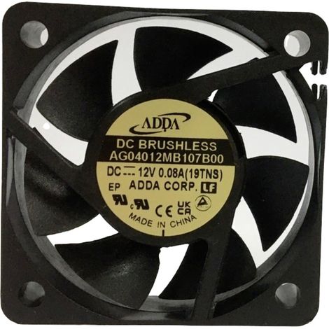 ADDA AG04012MB107B00(19TNS) Axiallüfter 12 V/DC  (L x B x H) 40 x 40 x 10 mm