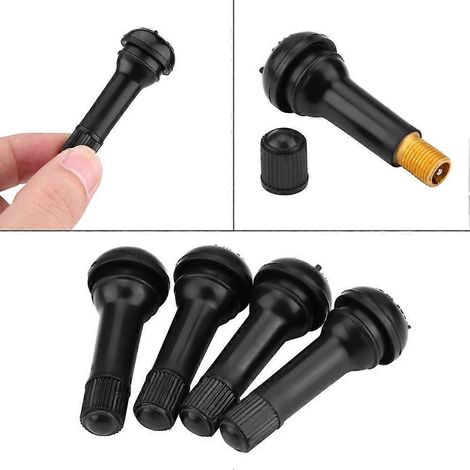 bouchons de valve en caoutchouc pour pneus de voiture TR414 (tubeless), type à clipser