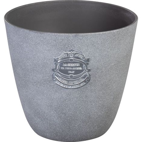 Blumentopf Strend Pro, Farbe grau, 28,5x26 cm (1/4)