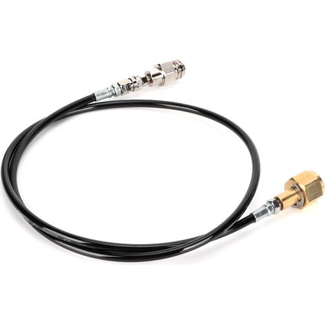 Adaptateur de Recharge pour Bouteille CO2 W21.8-14 avec Tuyau de 50 Pouces, Accessoires pour Machine à Soda