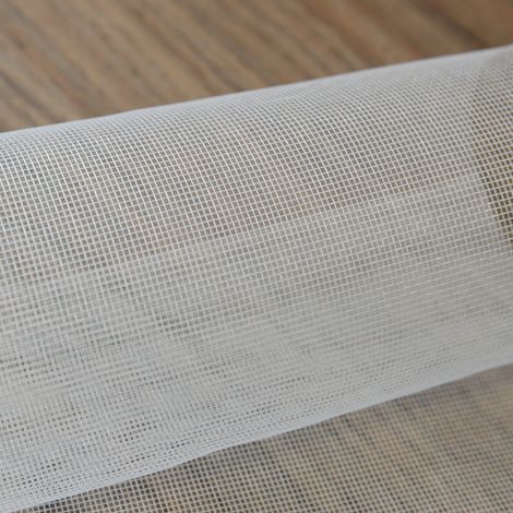 Toile moustiquaire en fibre de verre Blanc 150 cm