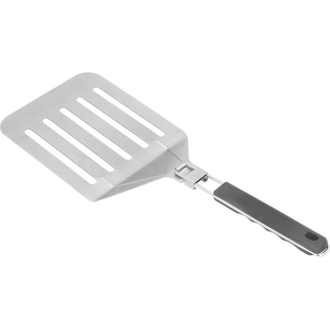 Pelle à Pizza en Acier Inoxydable Pliable avec Fentes - Grande Spatule de Transfert pour Pâtisserie (1/5)