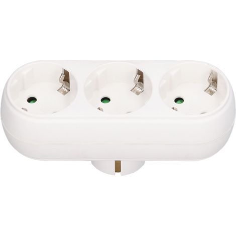 Adaptateur secteur 16 A 250 V, norme UE, PC, prise étanche à 3 voies pour voyages et activités de plein air (1/5)