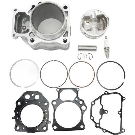 Kit de 14 pièces segments piston et joints 12100 HP7 A00 compatible Rancher TRX420 2007-2018 (1/5)
