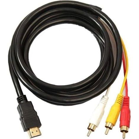 Câble HDMI Vers RCA - 1,5m - Émetteur De Transmission à Sens Unique (1/4)