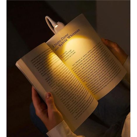 Leselampe, USB-aufladbare Leselampe, LED-Leselampe, Augenschutz, tragbare Mini-Leselampe für Schüler (1/4)
