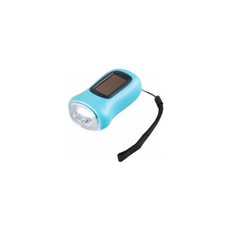 Torcia a manovella solare Crezuo - Portatile per uso esterno (1/4)