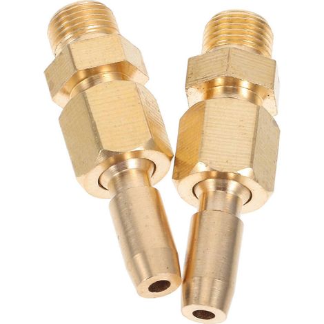 Buses de fontaine en laiton plaqué or, adaptées aux fontaines, lot de 4, arroseurs de jardin durables (1/5)