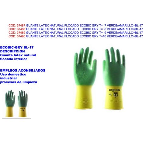Guanto chimico Sulfatar Nitrile-Lattice Ecobic Grigio T-8BL-17 3L