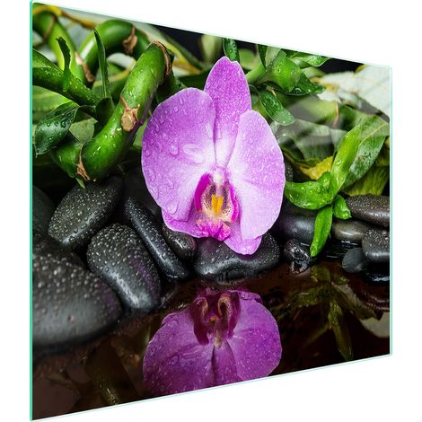 TABLA DE CORTAR DE VIDRIO 52x30 ORQUÍDEA (1/5)