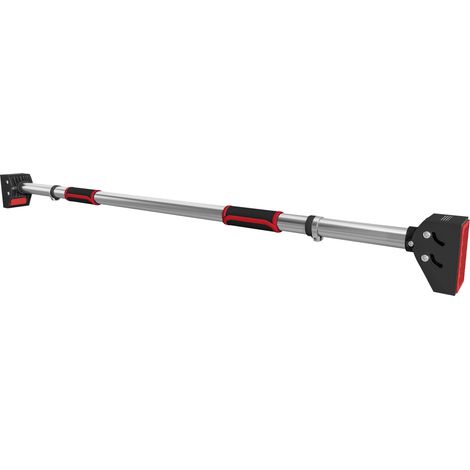 Barre de traction porte réglable 95-123 cm 200 kg Noir (1/5)