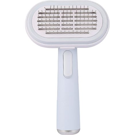 Kit de aseo 5 en 1 para perros y gatos: cepillo de cerdas, peine desenredante, peine de masaje para el baño, cepillo para el pelo, cepillos para animales pequeños. (1/5)