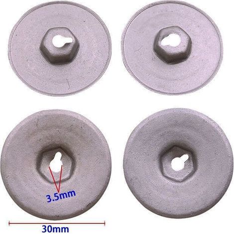 6949380 is suitable for BMW and Audi transmission cover plates, luggage compartment floor plates, nuts, and clips. (07146949380)