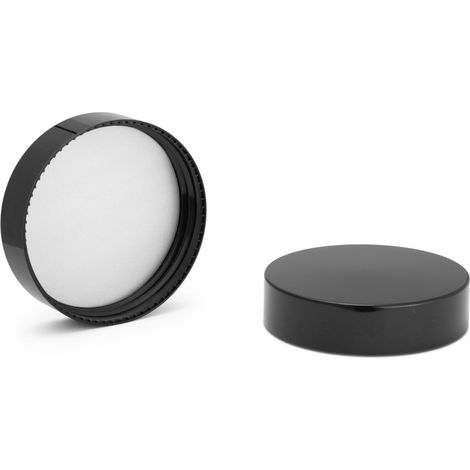 Tappo nero per barattoli da 120-160 ml 58/R3