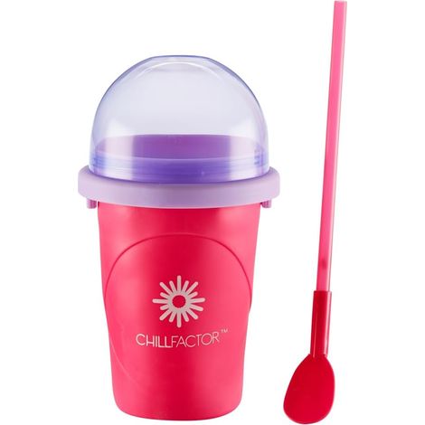 CHILLFACTOR CO07953 - Jouet de Cuisine - Machine à granité avec gobelet réutilisable et Paille Incluse - Jouet Familial - Parfait pour Les Cadeaux. (1/5)