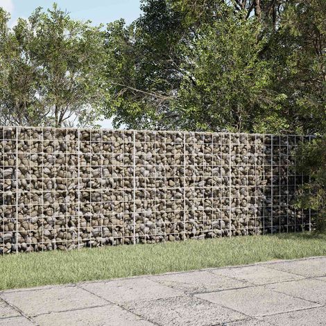 vidaXL Gabion avec fil de 3,5 mm et maille de 10x10 cm 200x100x100 cm (1/5)