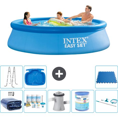 Intex Piscine Easy Set Ronde - 305x76 cm - 9-pièces S40550 (1/5)
