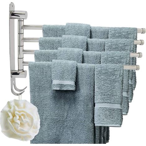 Haartrocknerhalter Haartrockner Organizer aus Aluminium fürs