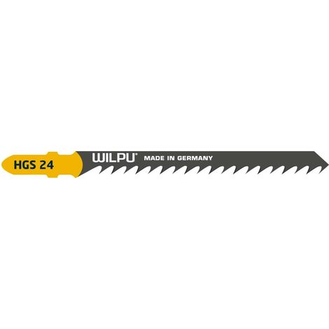Lames pour scie sauteuse Wilpu HGS 24 5 unités (1/2)