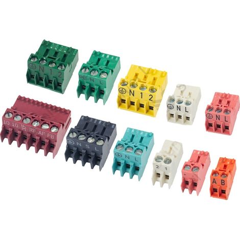 Kit de 11 Connecteurs électriques Pompes à chaleur 8000023940 - Saunier Duval (1/2)
