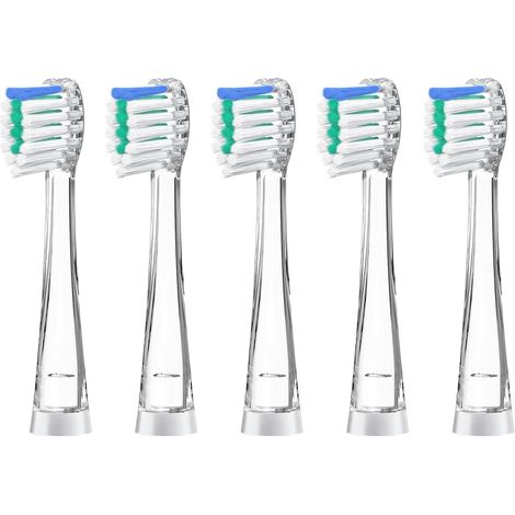 5 Pack Replacement Toothbrush Heads Compatible with SG-513/977/EK6 (1.5-3 Years) (1/5)